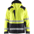 Blaklader High Vis Winter Jacket, Yellow/Black