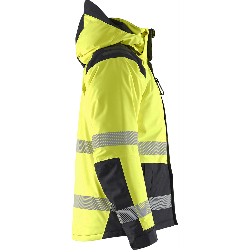 Blaklader High Vis Winter Jacket, Yellow/Black (2)