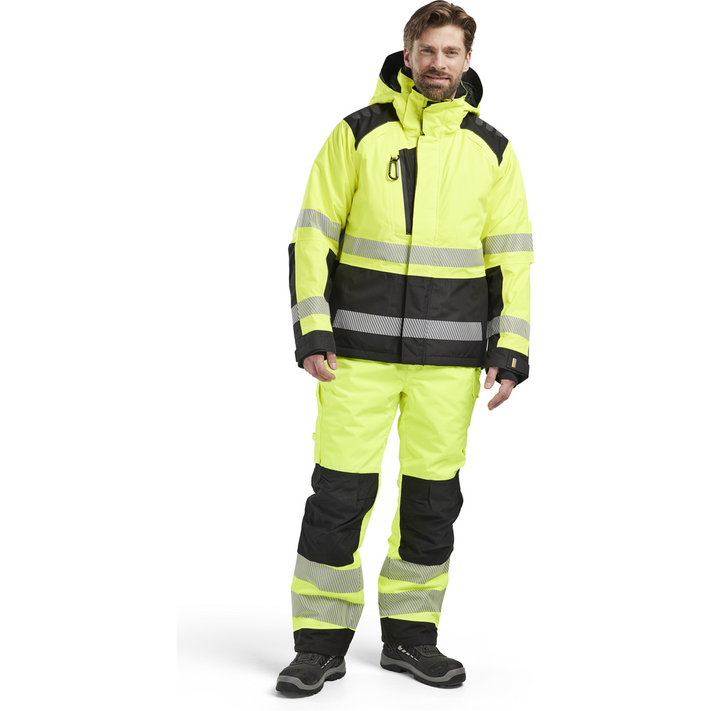 Blaklader High Vis Winter Jacket, Yellow/Black (5)