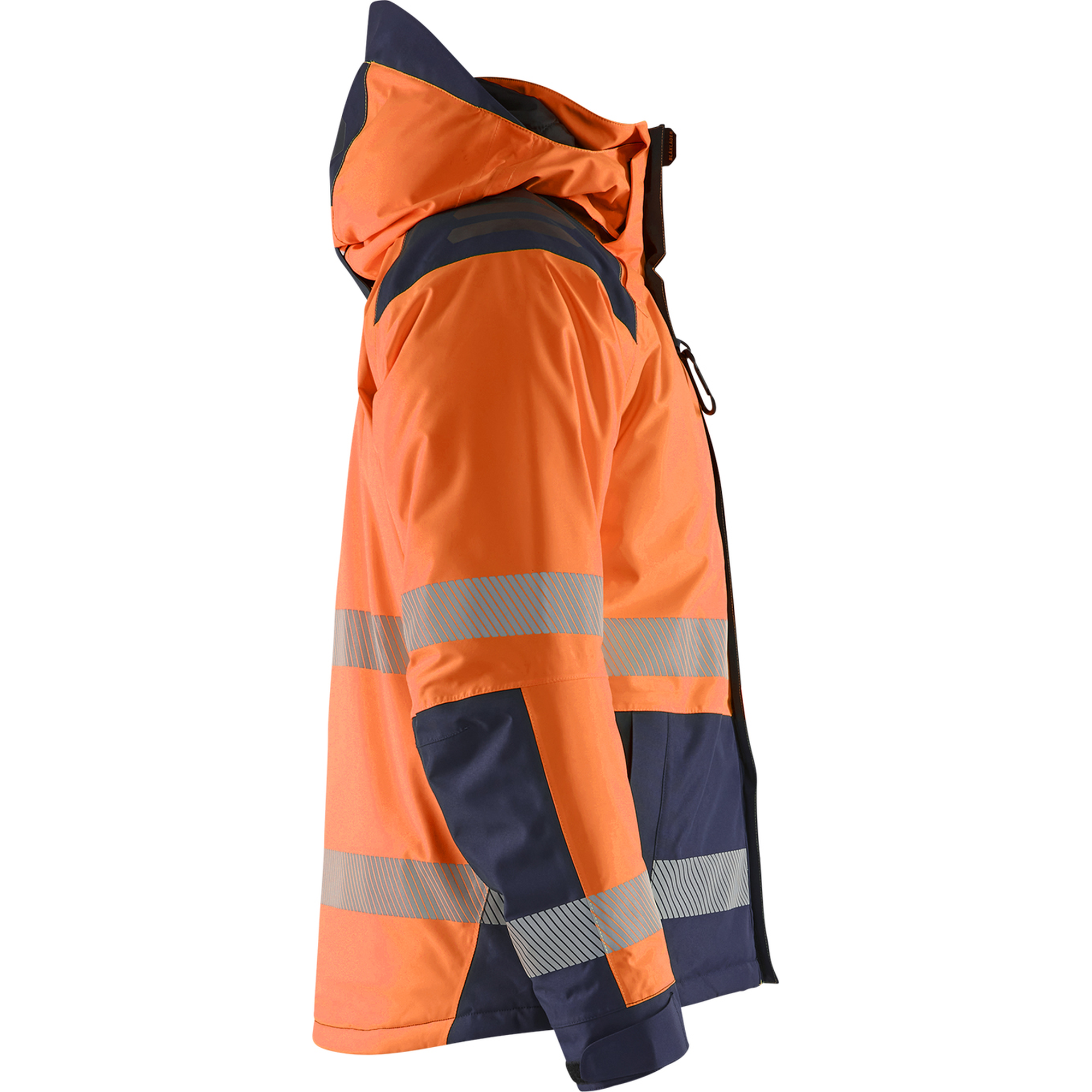 Blaklader High Vis Winter Jacket, Orange/Navy Blue (2)