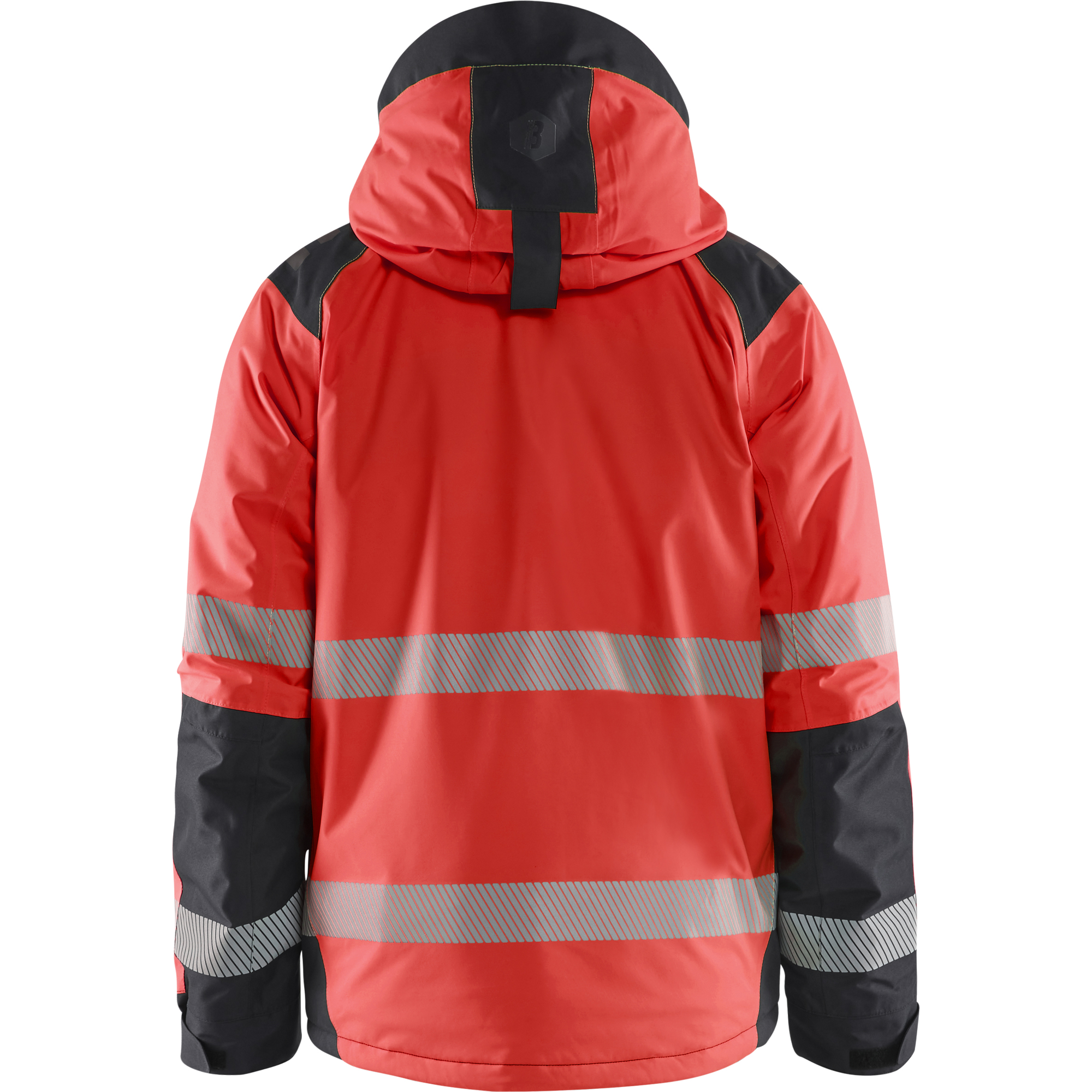 Blaklader High Vis Winter Jacket, Red/Black (4)