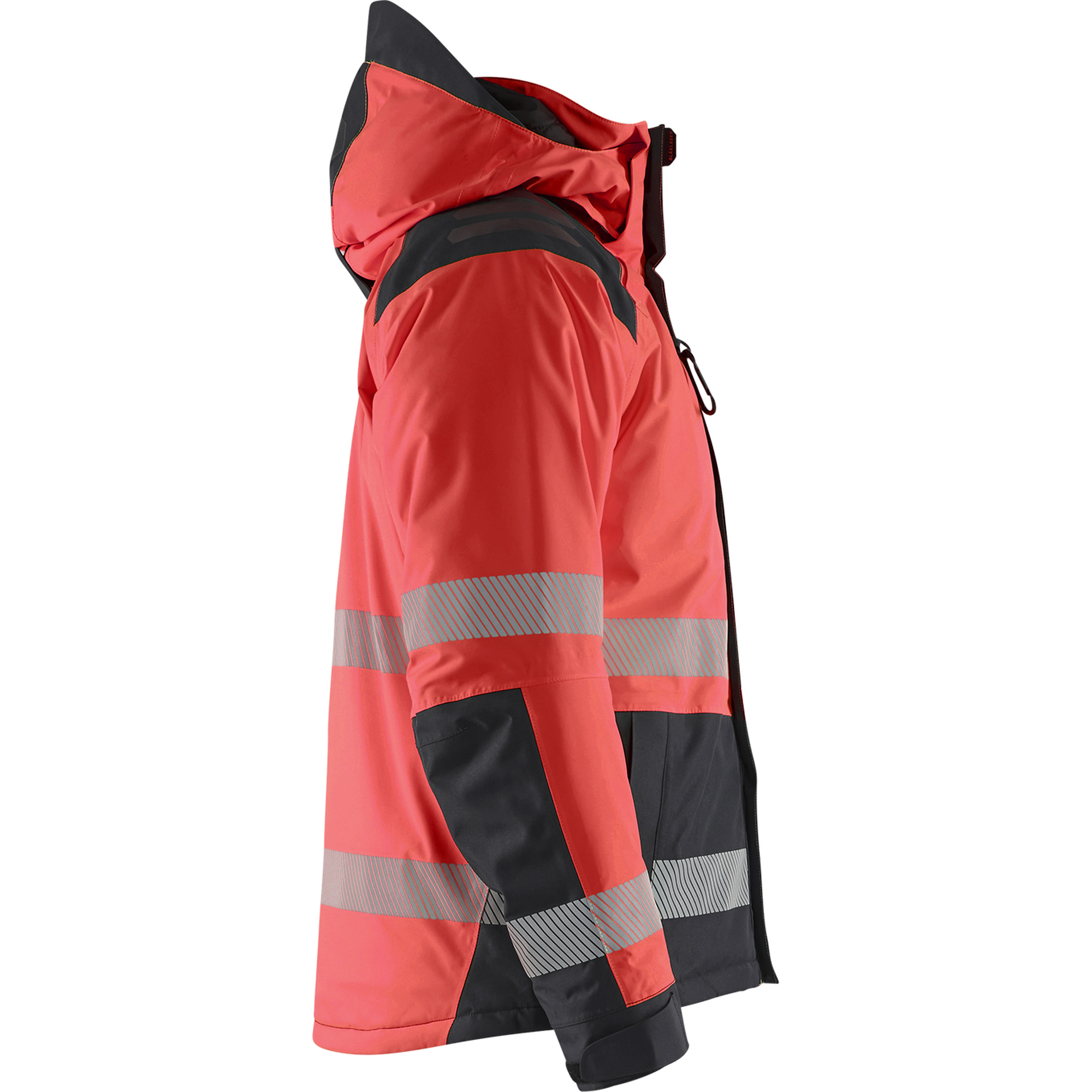 Blaklader High Vis Winter Jacket, Red/Black (2)