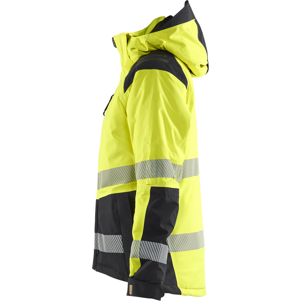 Blaklader High Vis Ladies Winter Jacket, Yellow/Black (3)