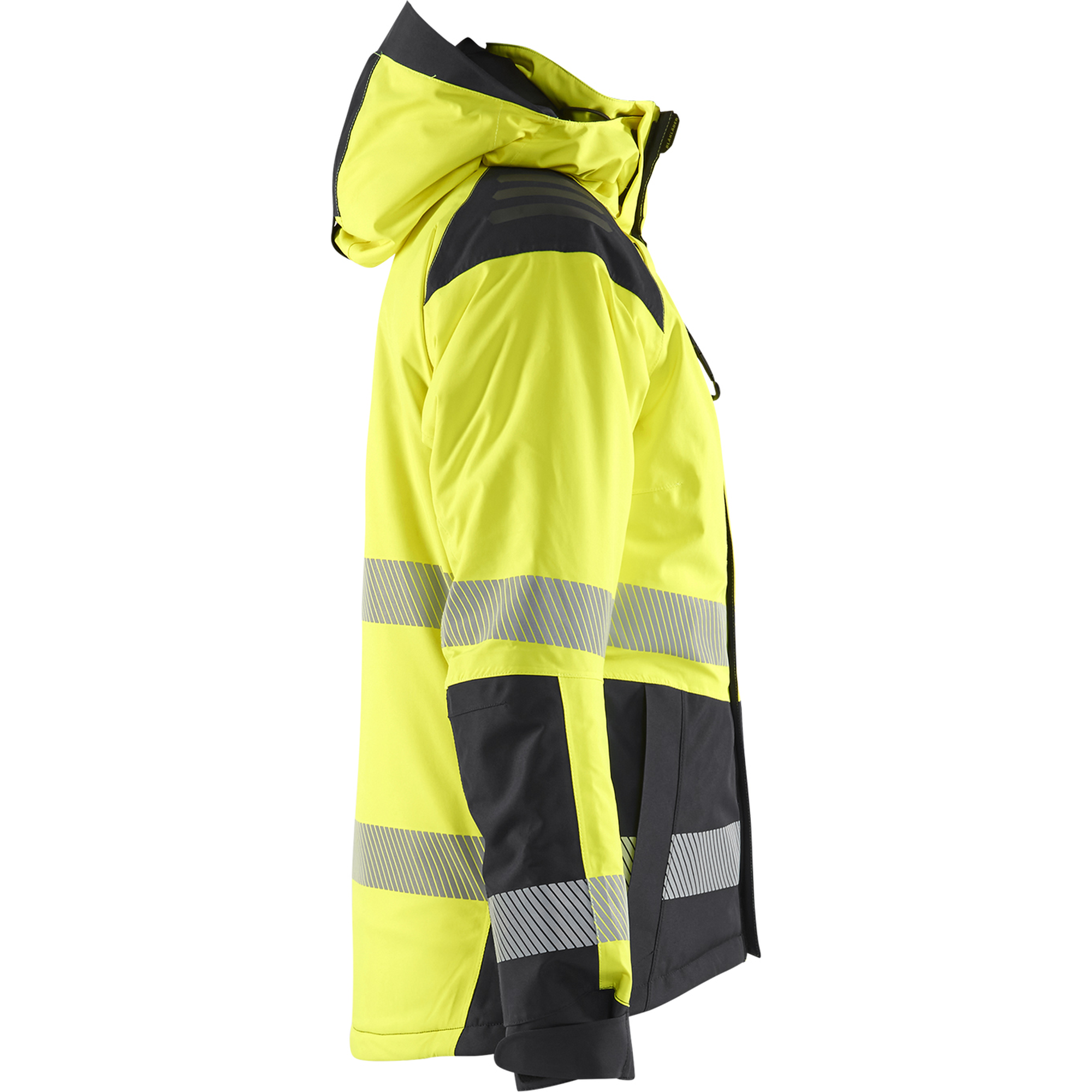 Blaklader High Vis Ladies Winter Jacket, Yellow/Black (2)