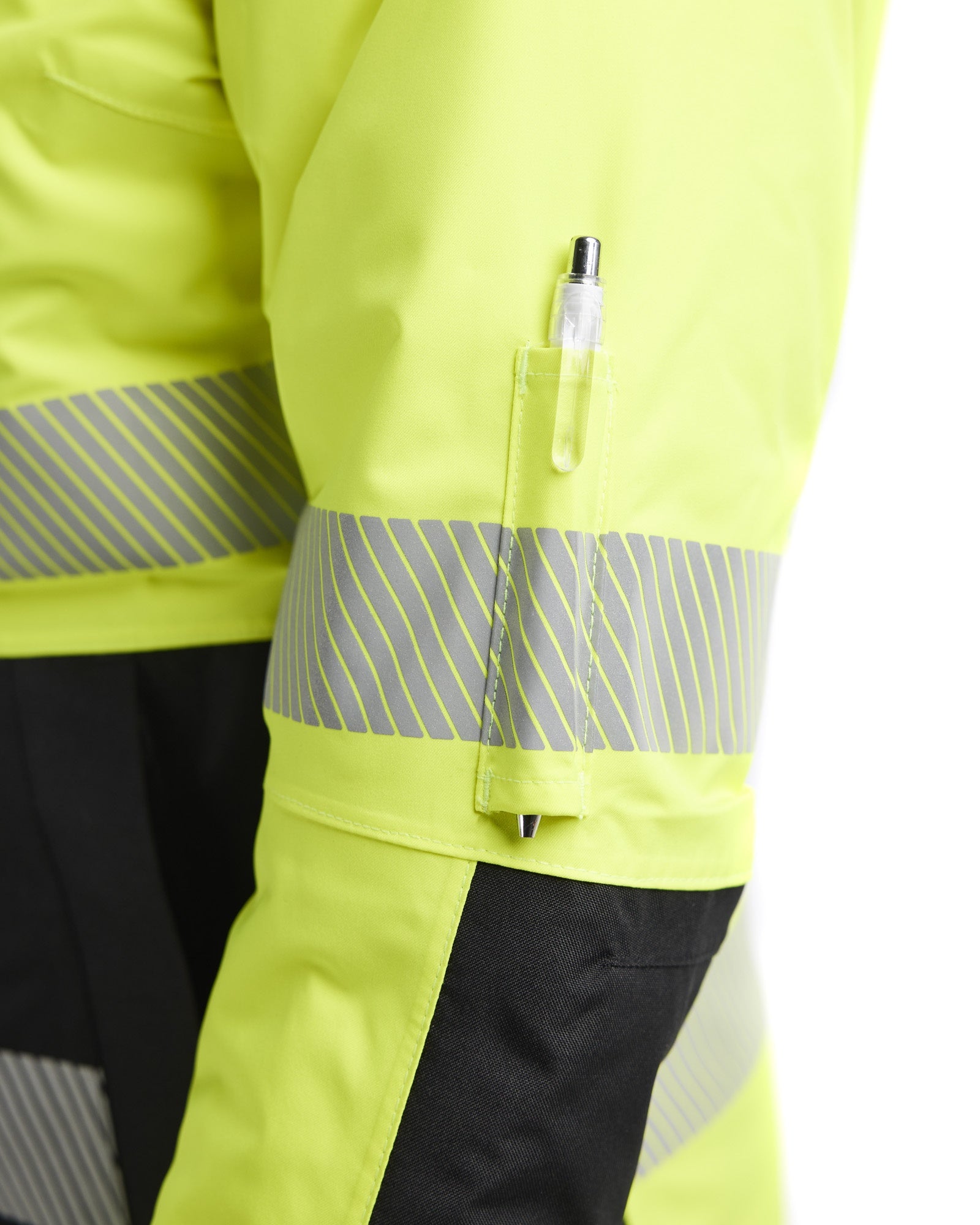 Blaklader High Vis Ladies Winter Jacket, Yellow/Black (6)