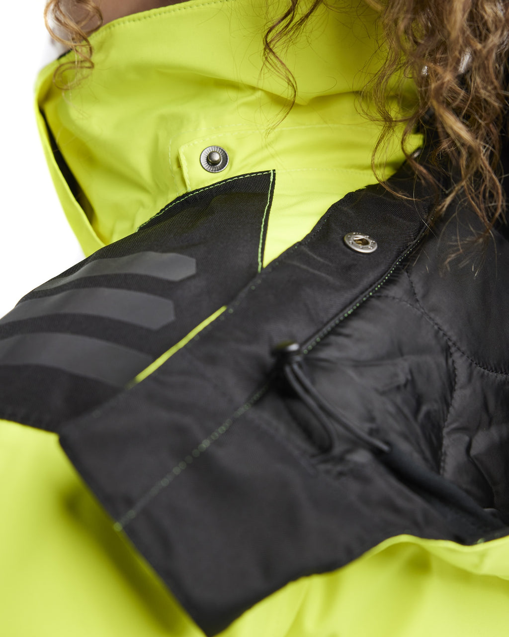 Blaklader High Vis Ladies Winter Jacket, Yellow/Black (7)