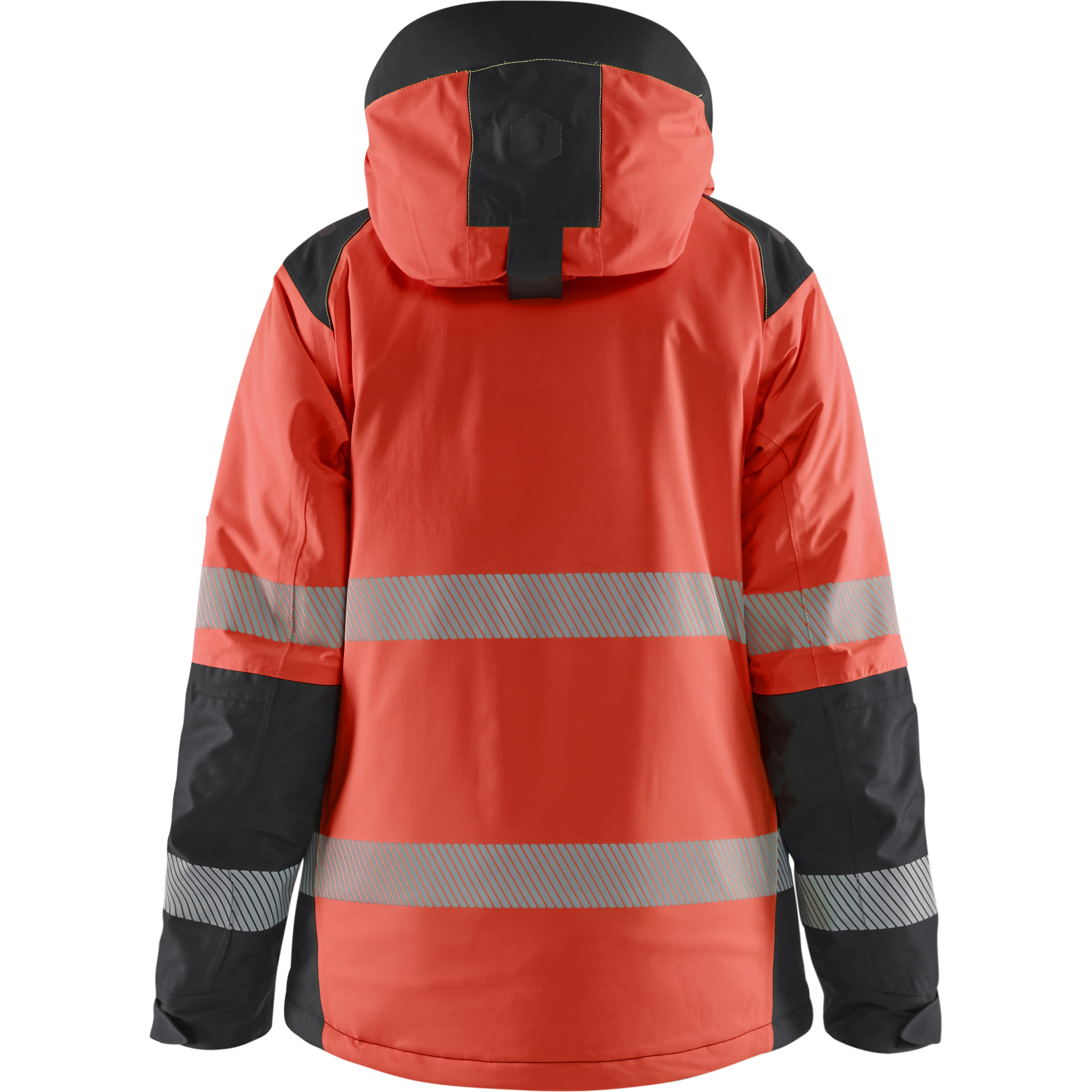 Blaklader High Vis Ladies Winter Jacket, Red/Black (4)