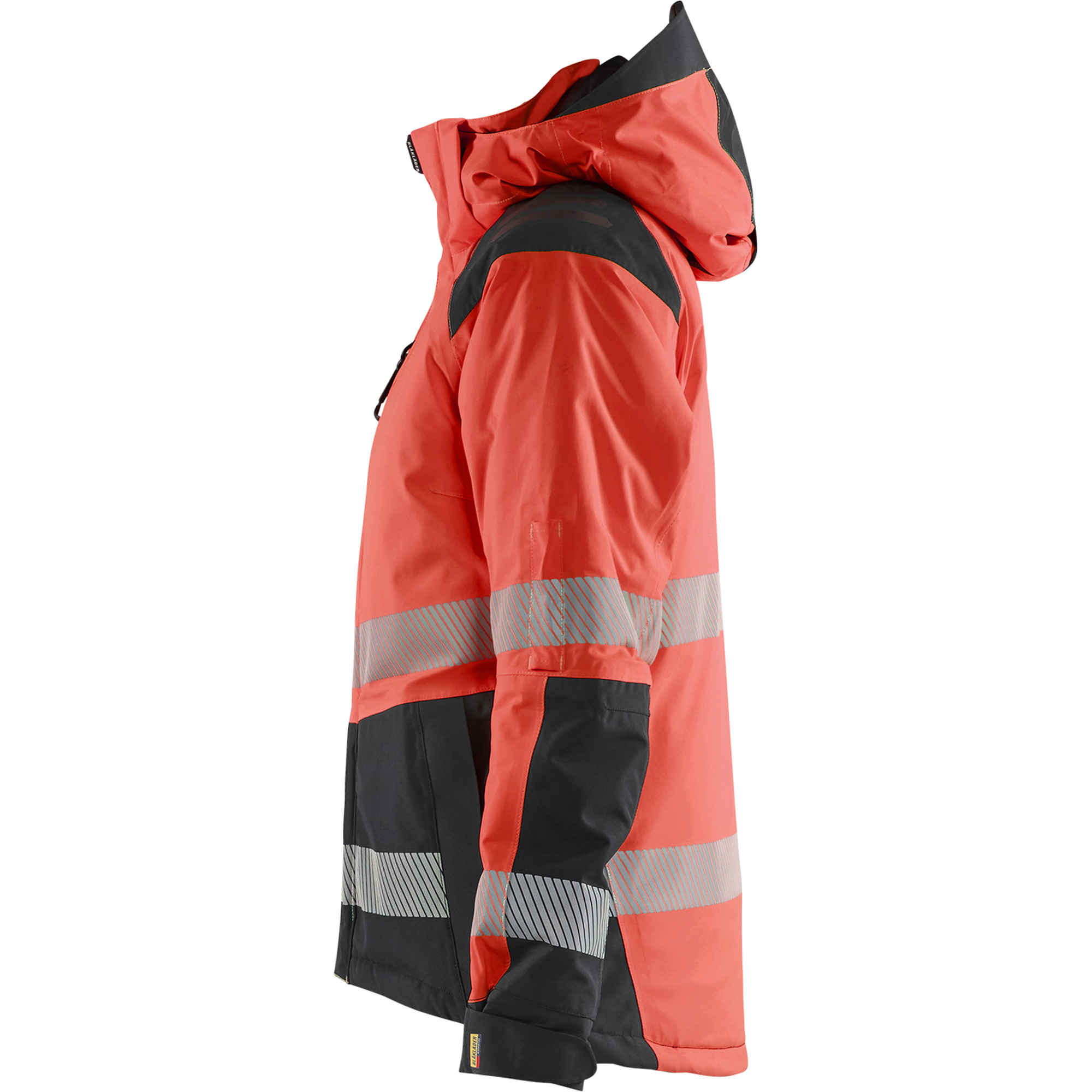 Blaklader High Vis Ladies Winter Jacket, Red/Black (3)