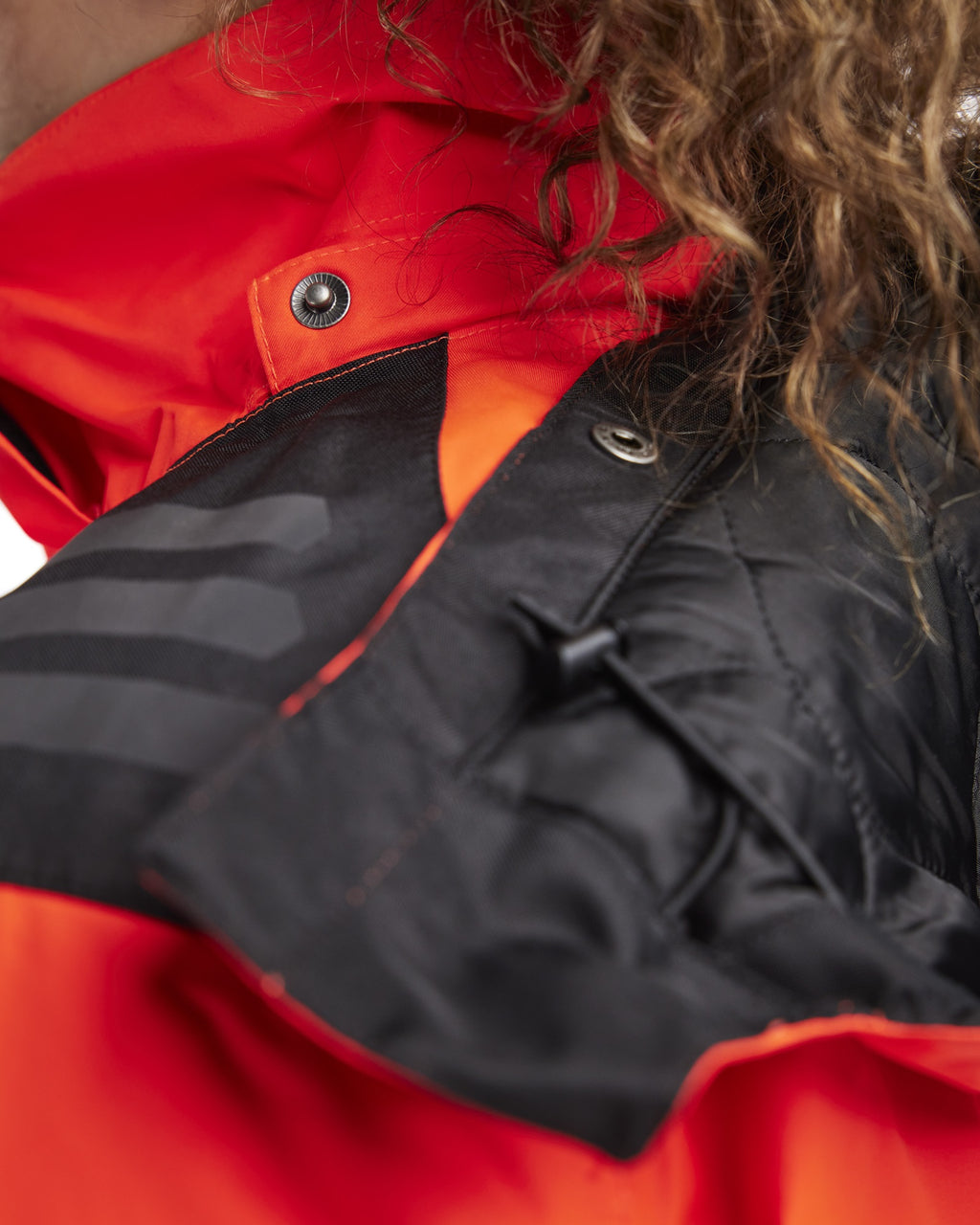 Blaklader High Vis Ladies Winter Jacket, Red/Black (7)