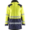 Blaklader High Vis Winter Parka, Yellow/Navy Blue