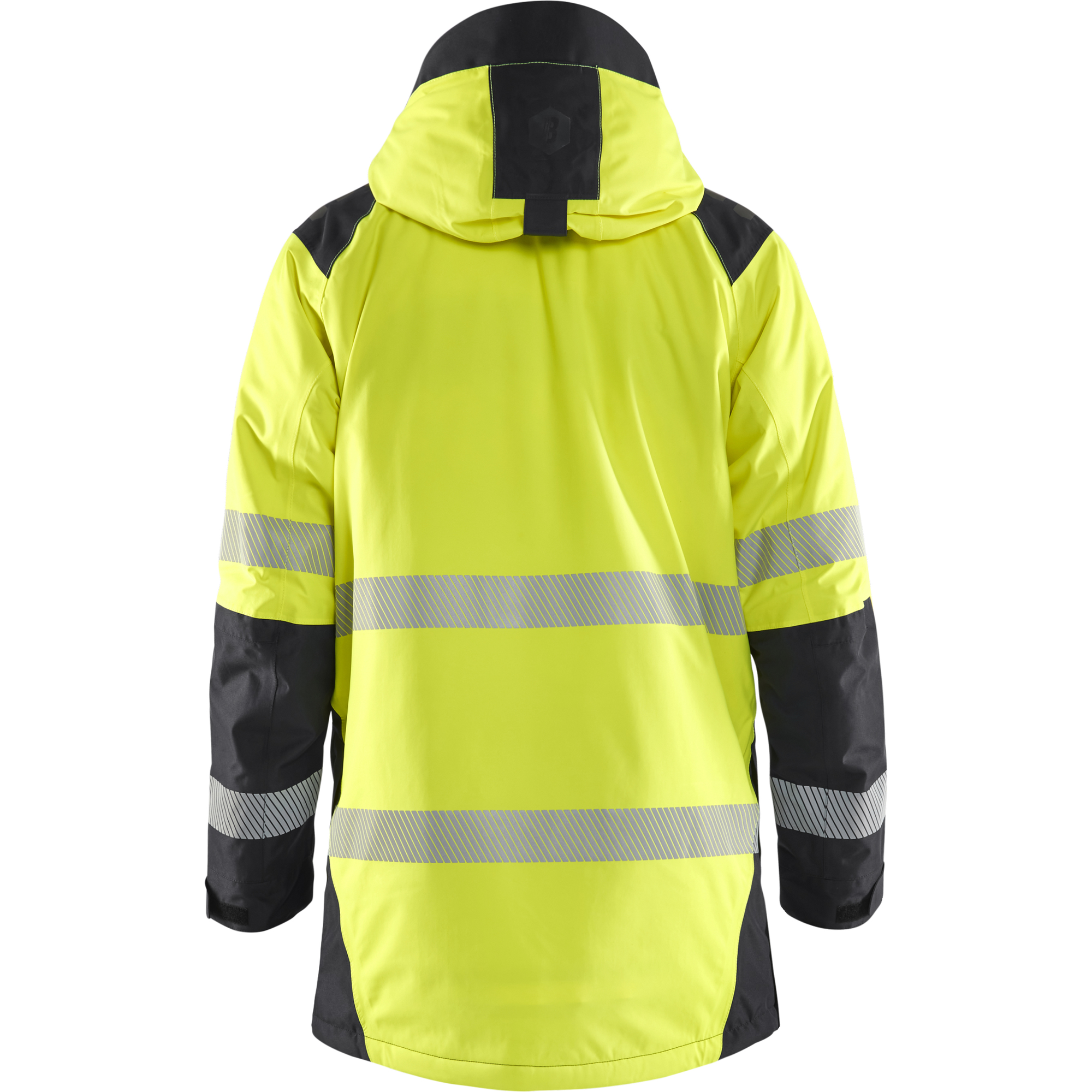 Blaklader High Vis Winter Parka, Yellow/Black (4)
