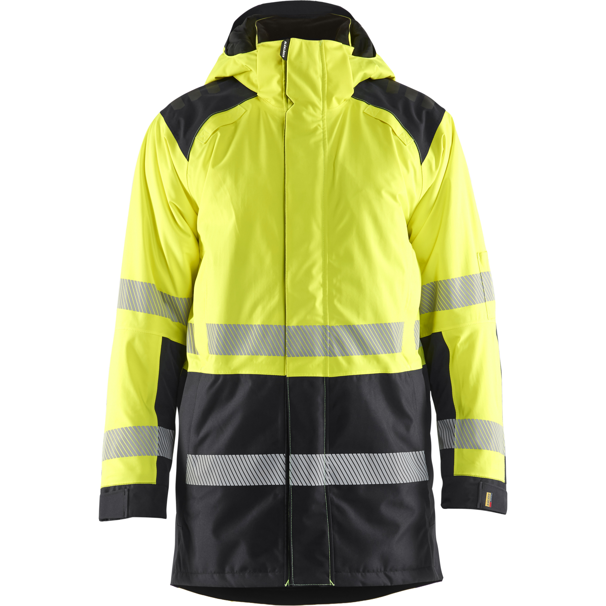 Blaklader High Vis Winter Parka, Yellow/Black