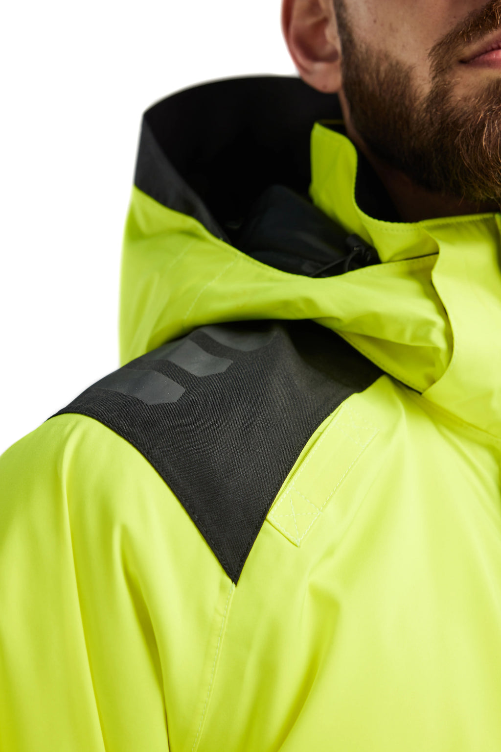 Blaklader High Vis Winter Parka, Yellow/Black (7)