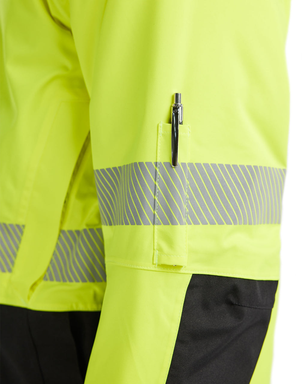Blaklader High Vis Winter Parka, Yellow/Black (9)