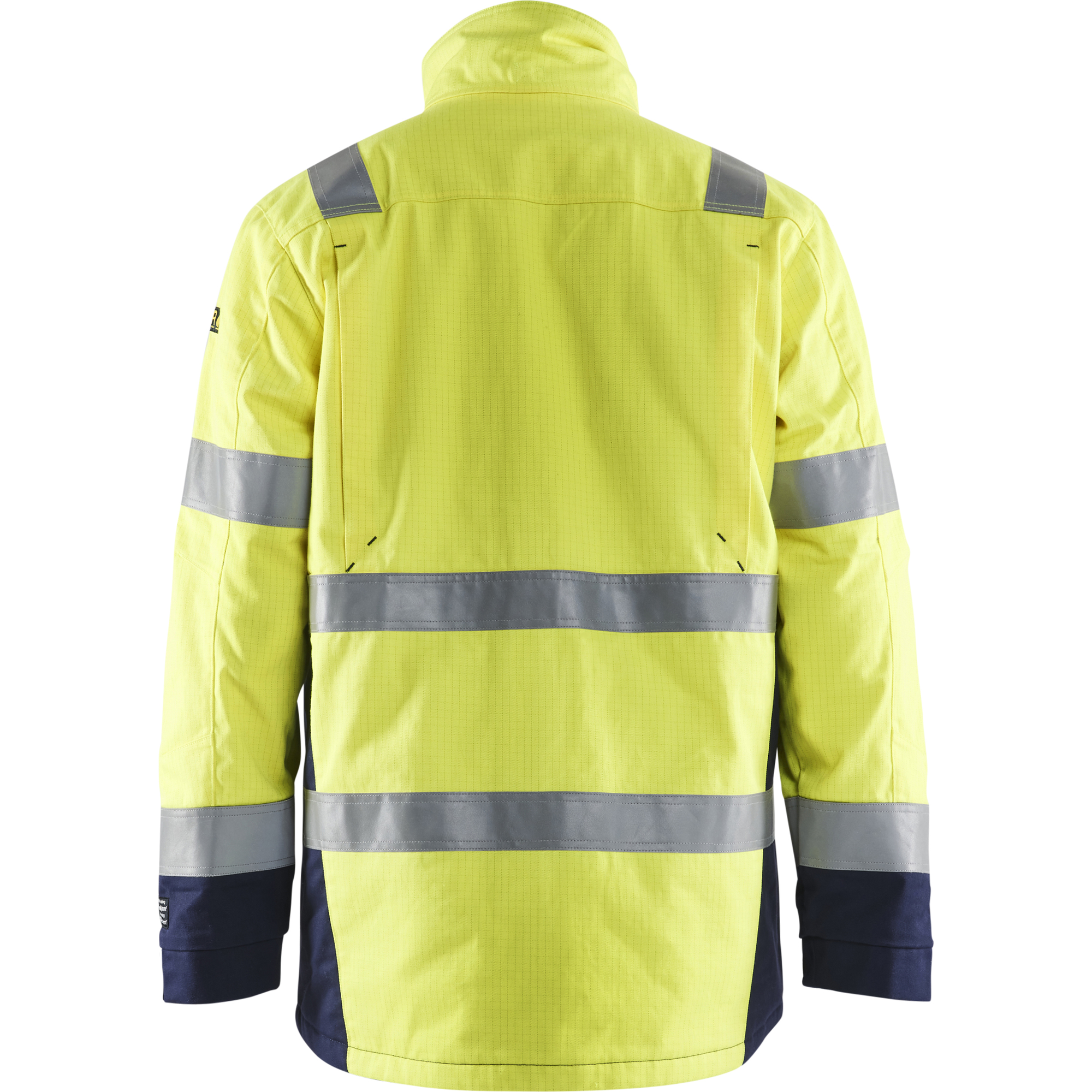 Blaklader Multinorm Winter Parka, Yellow/Navy Blue (4)