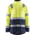 Blaklader Multinorm Winter Parka, Yellow/Navy Blue