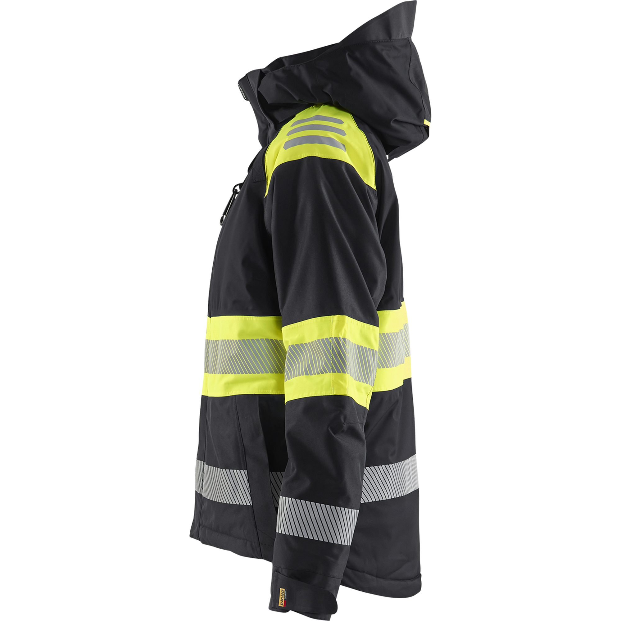Blaklader High Vis Ladies Winter Jacket, Black/Yellow (3)