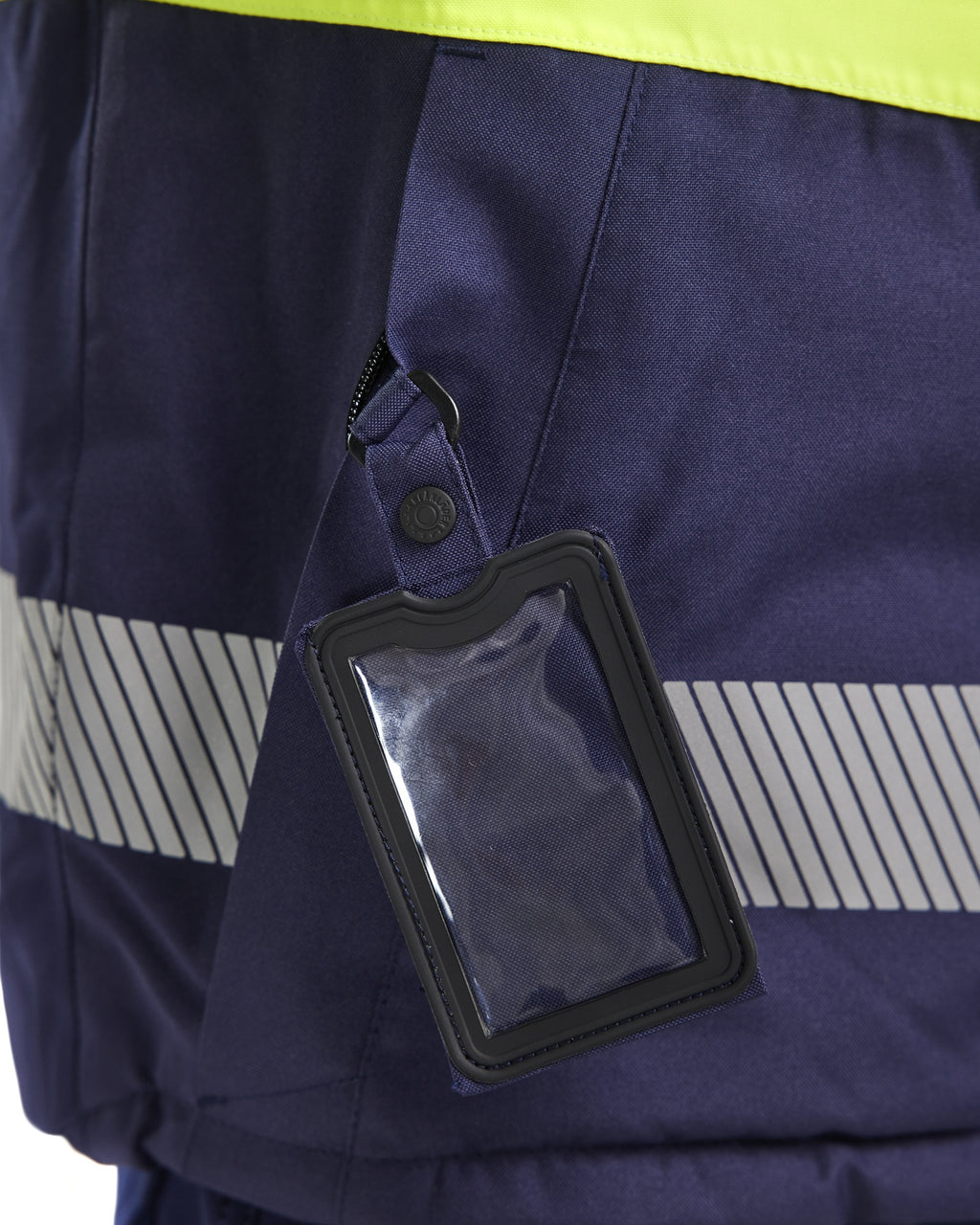 Blaklader High Vis Winter Jacket, Navy Blue/ Yellow (6)