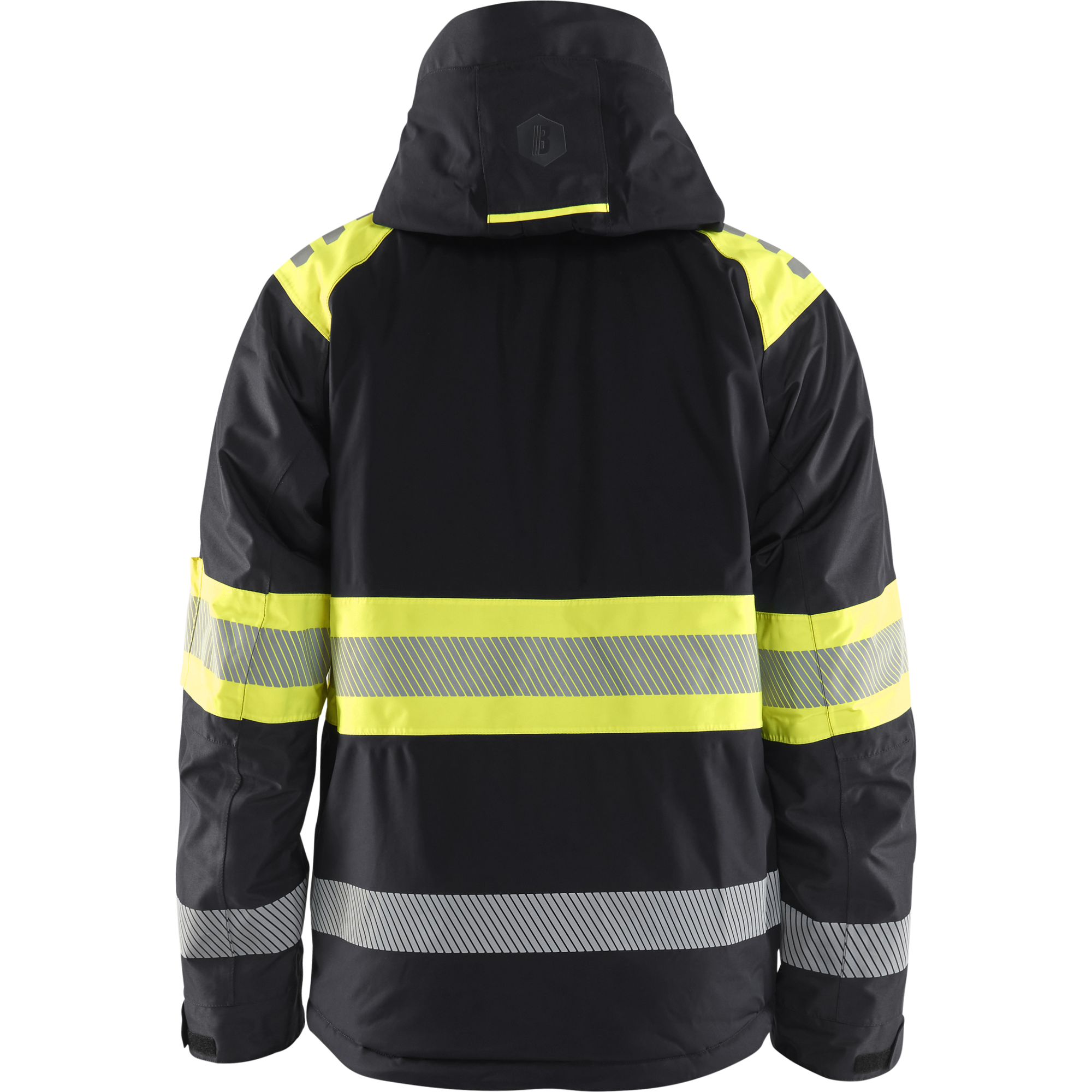 Blaklader High Vis Winter Jacket, Black/Yellow (4)