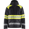 Blaklader High Vis Winter Jacket, Black/Yellow