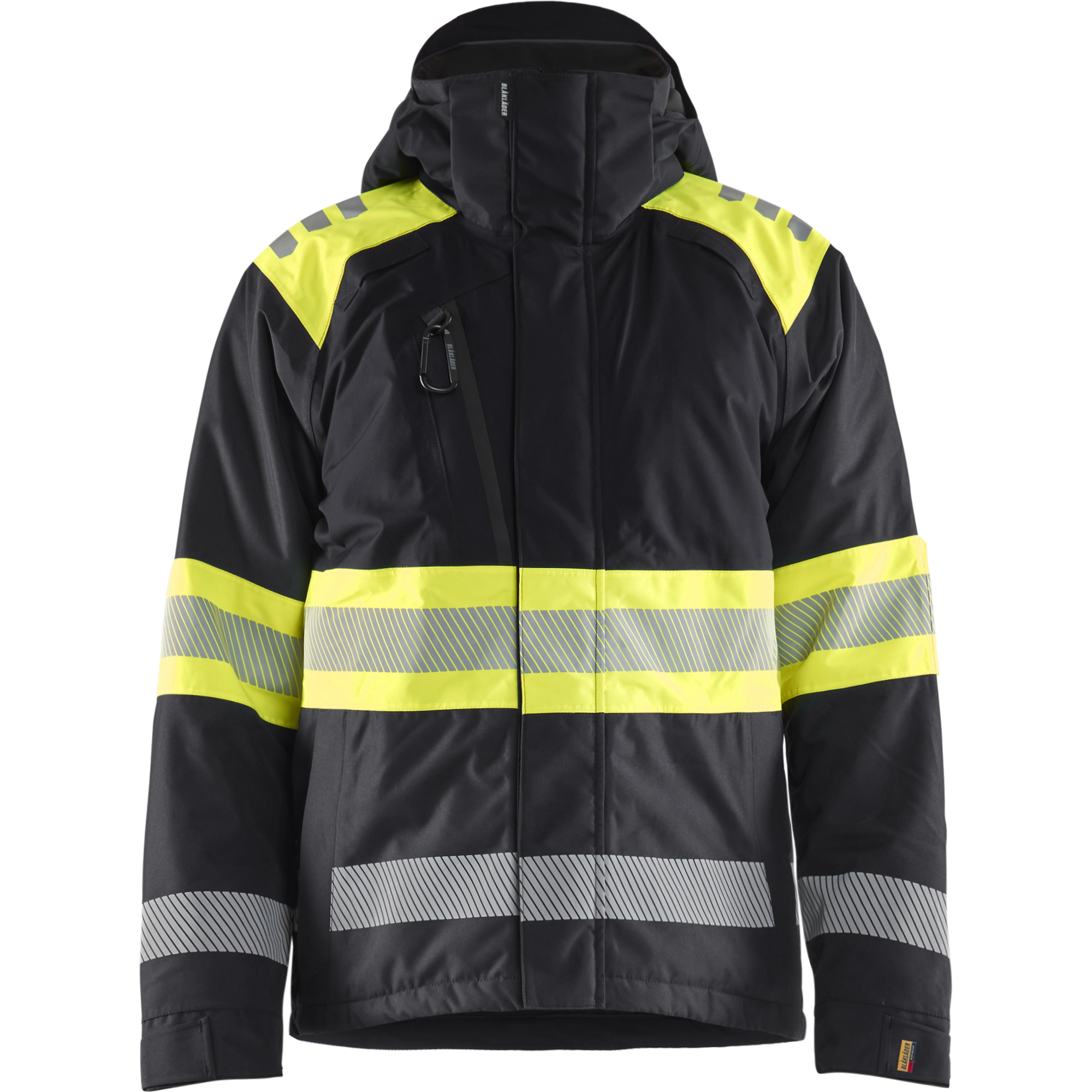 Blaklader High Vis Winter Jacket, Black/Yellow