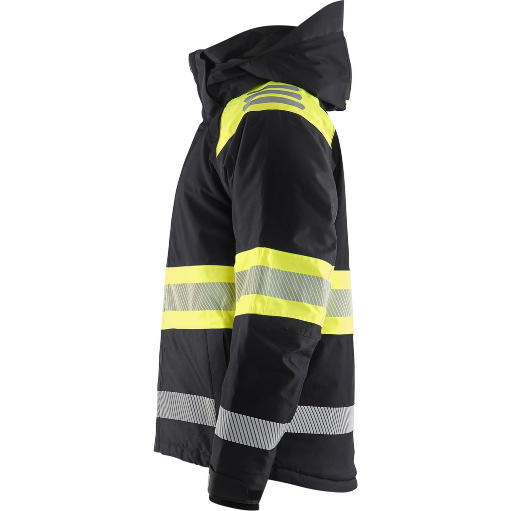 Blaklader High Vis Winter Jacket, Black/Yellow (3)