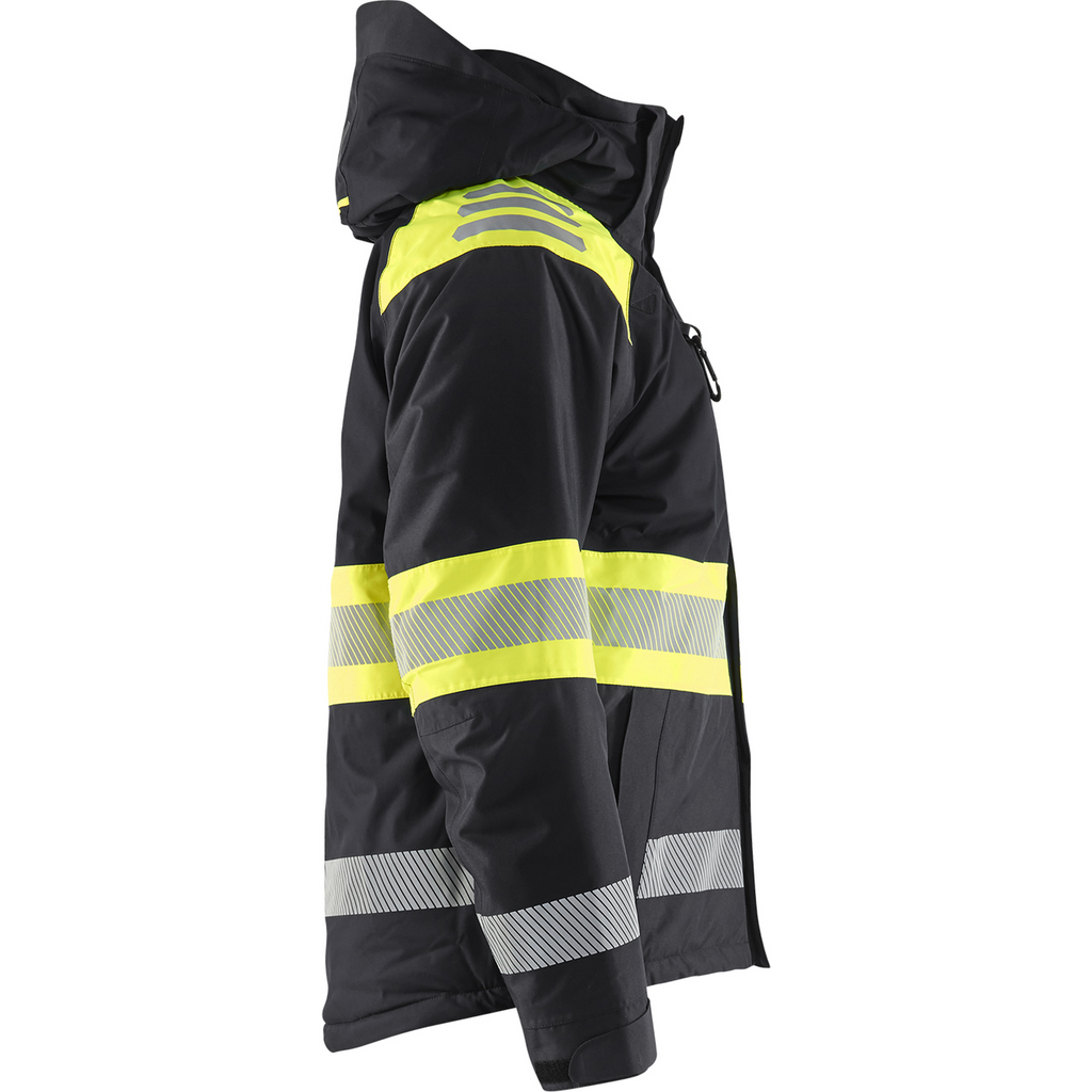 Blaklader High Vis Winter Jacket, Black/Yellow (2)