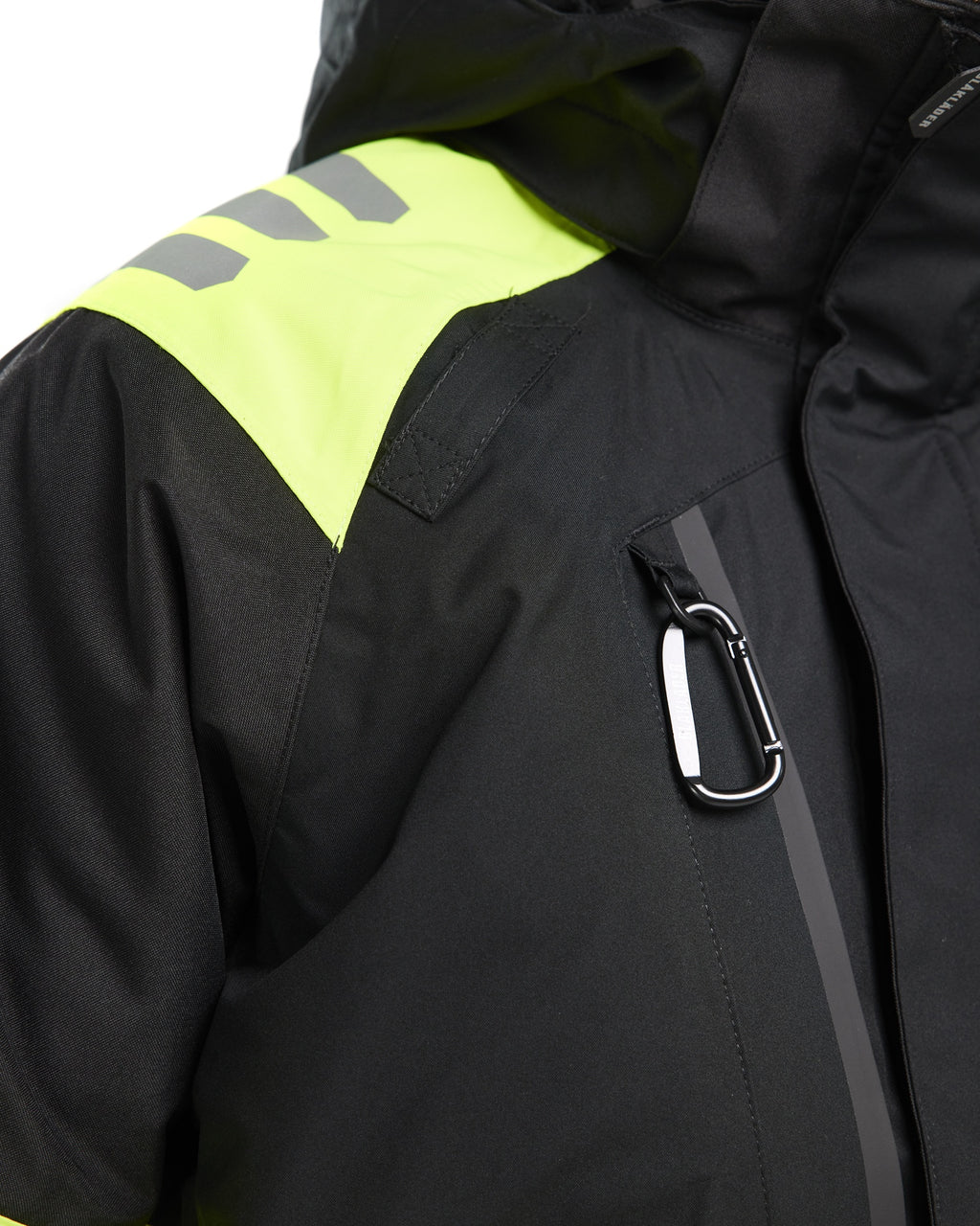 Blaklader High Vis Winter Jacket, Black/Yellow (6)