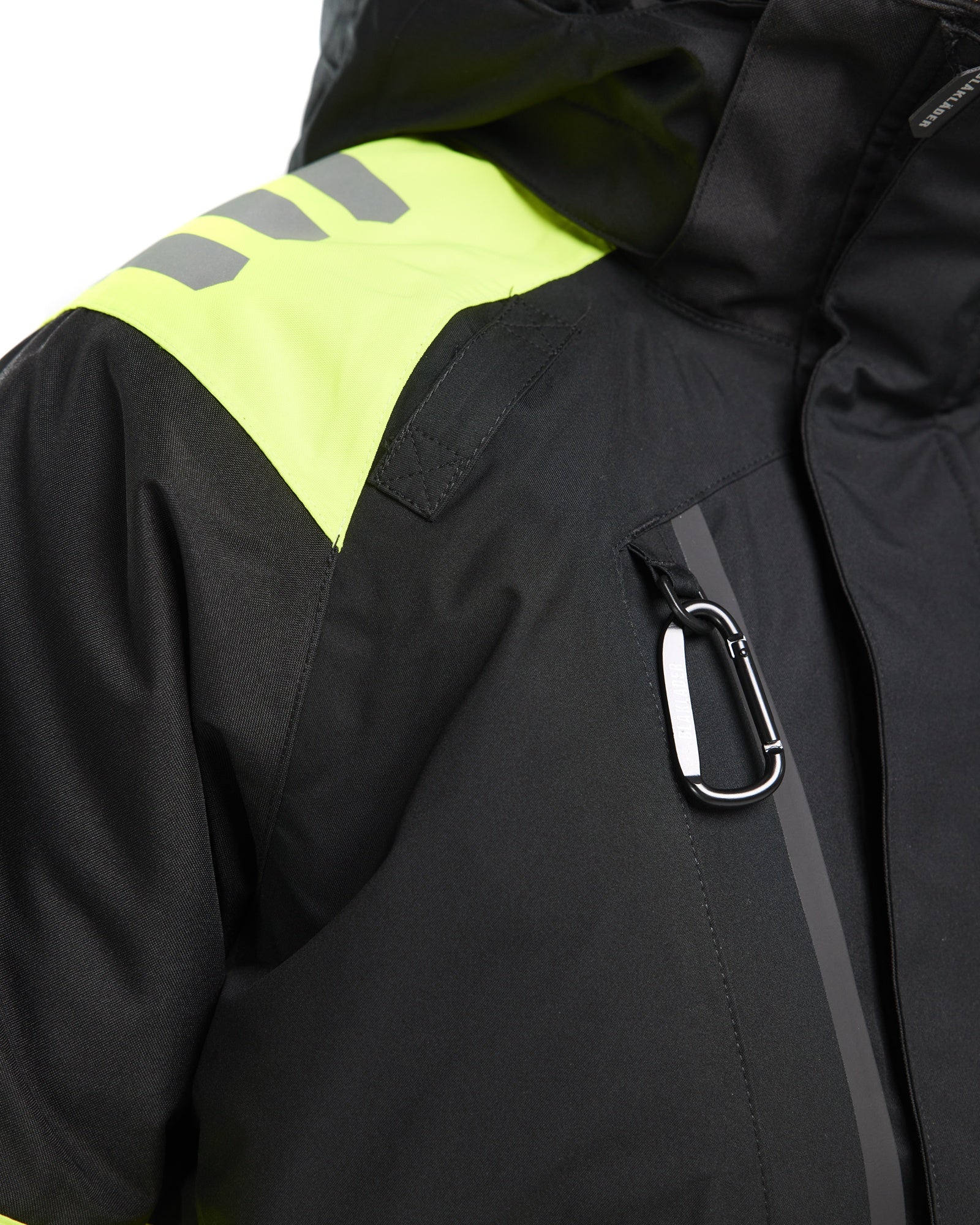 Blaklader High Vis Winter Jacket, Black/Yellow (6)