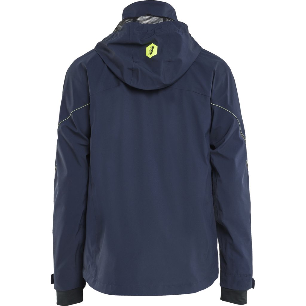 Blaklader Stretch Shell Jacket, Dark Navy/Yellow (4)