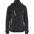 Blaklader Stretch Shell Jacket, Black/Yellow