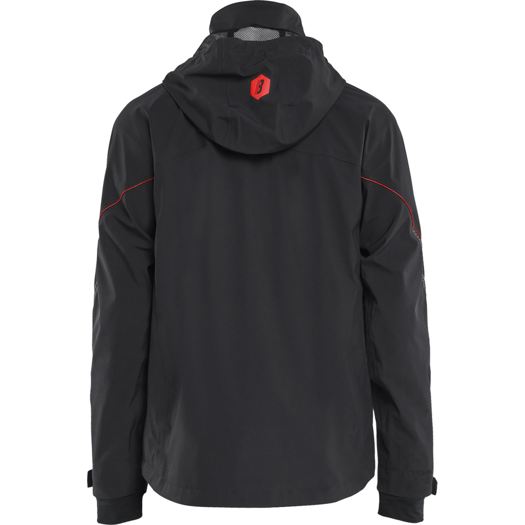 Blaklader Stretch Shell Jacket, Black/Red (4)