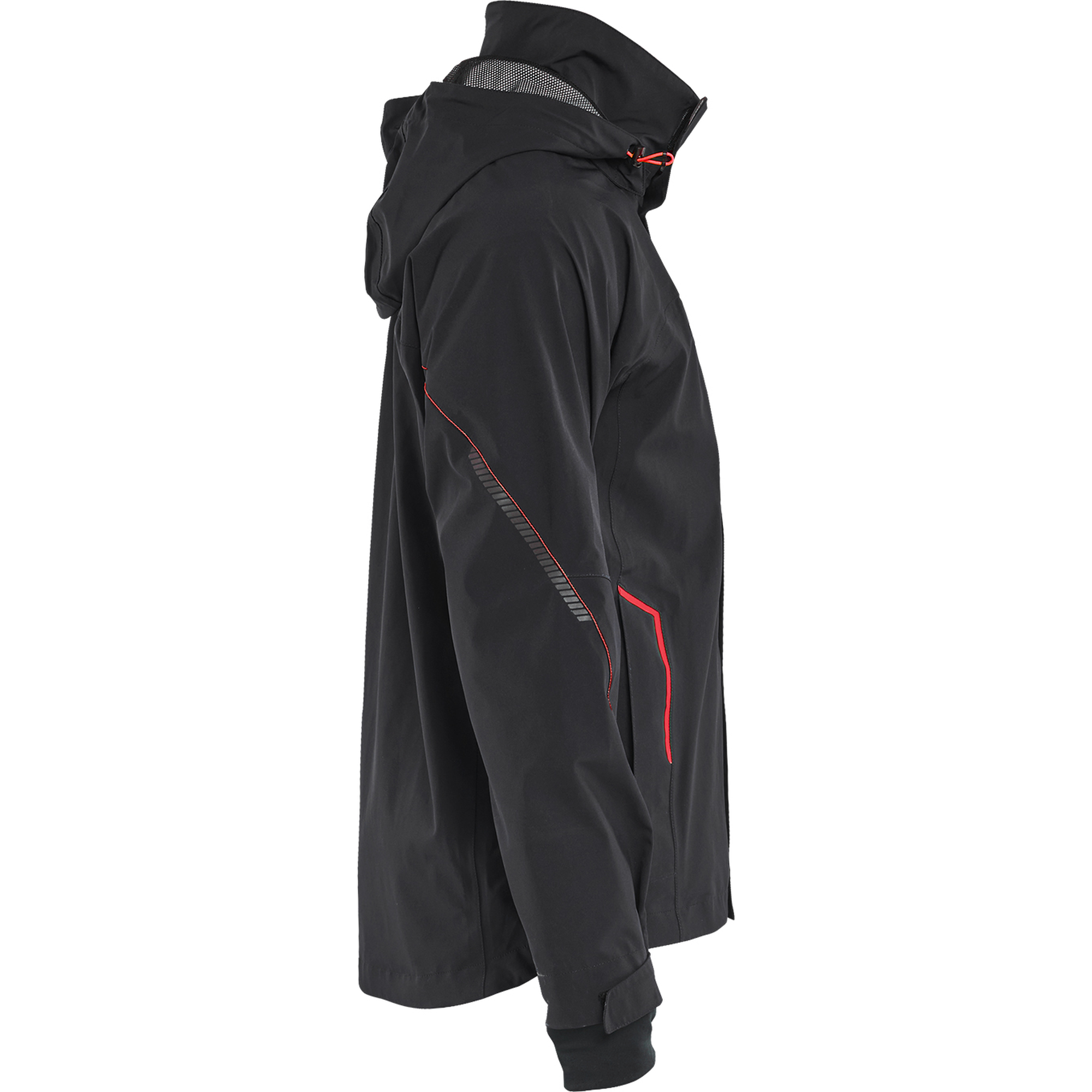 Blaklader Stretch Shell Jacket, Black/Red (2)