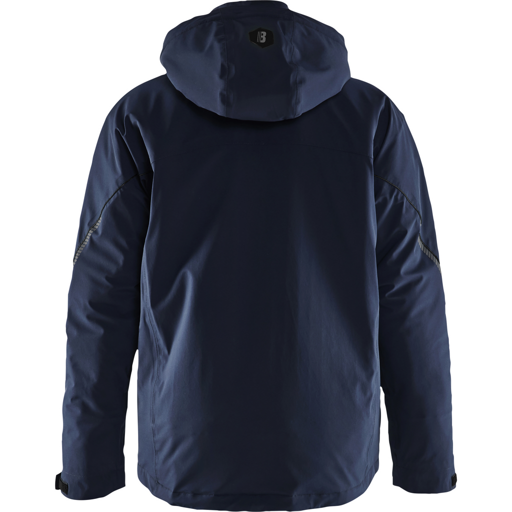 Blaklader Stretch Lined Lightweight Winter Jacket, Dark Navy/Black (4)