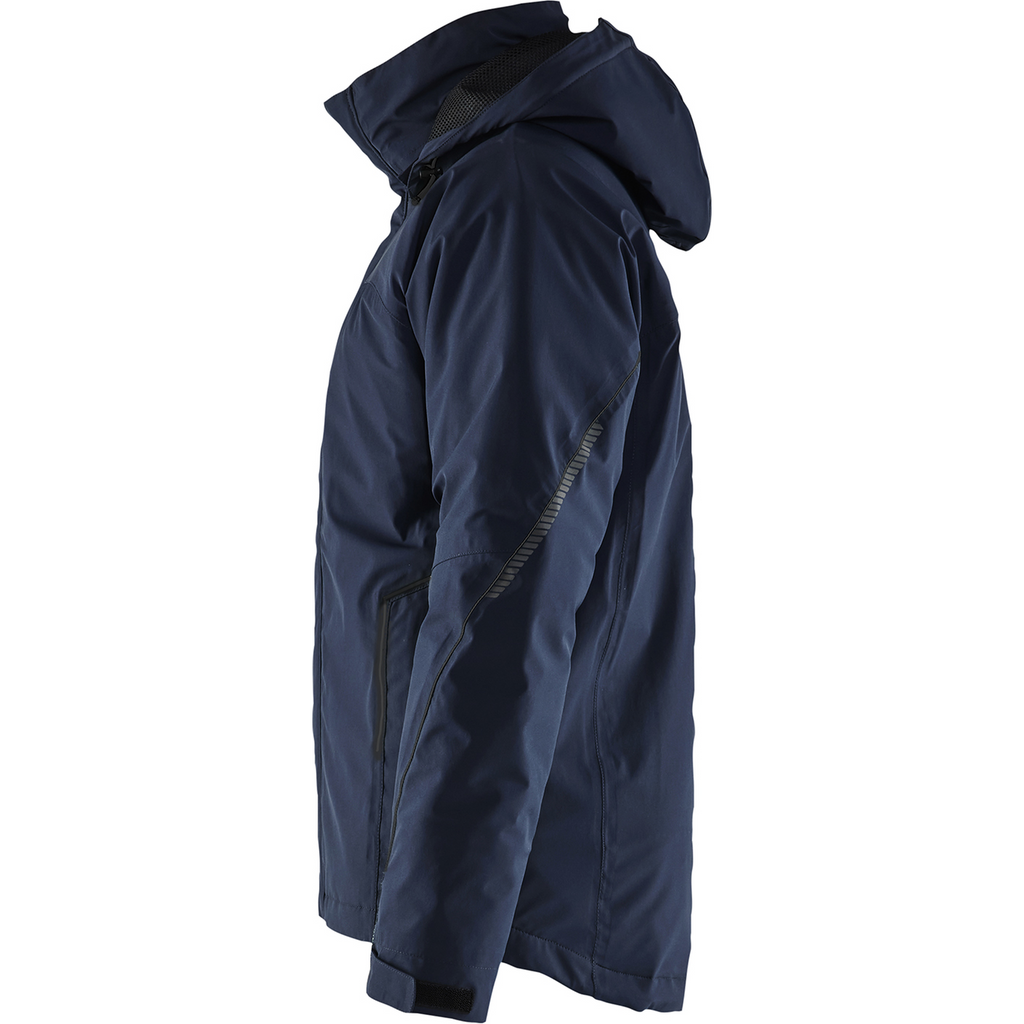 Blaklader Stretch Lined Lightweight Winter Jacket, Dark Navy/Black (3)