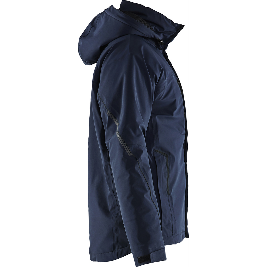 Blaklader Stretch Lined Lightweight Winter Jacket, Dark Navy/Black (2)