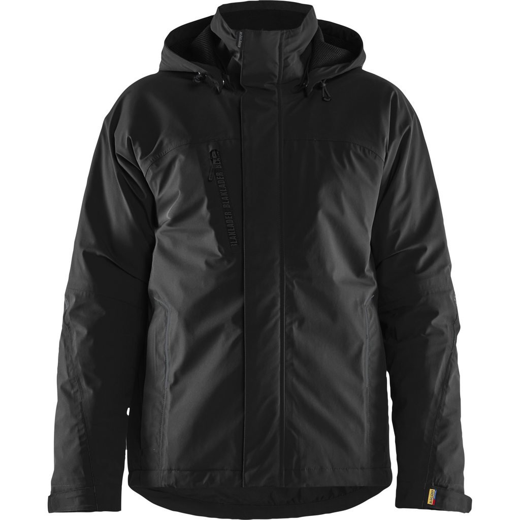 Blaklader Lined Lightweight Stretch Winter Jacket, Black/Black