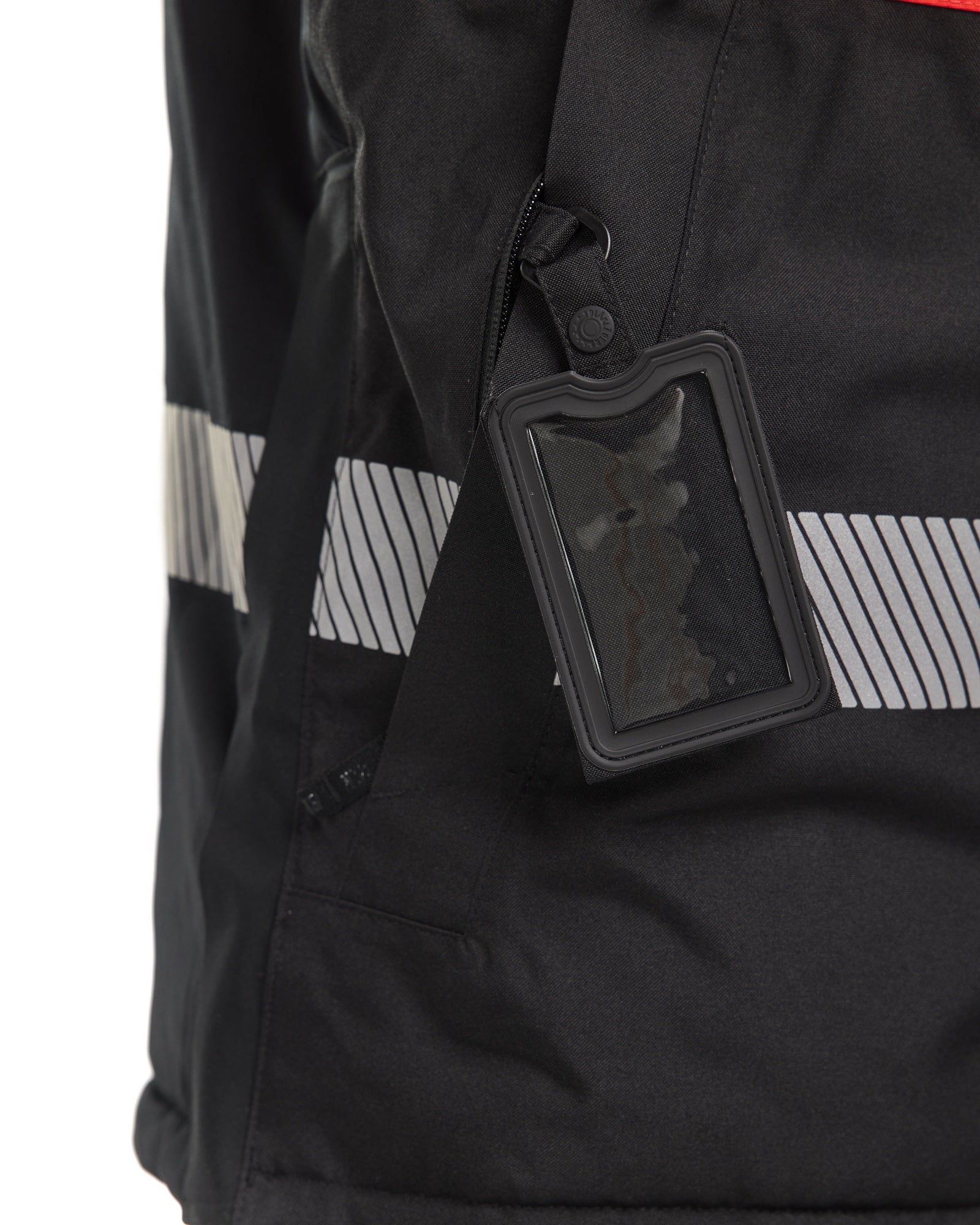 Blaklader High Vis Winter Parka, Black/High Vis Red (8)