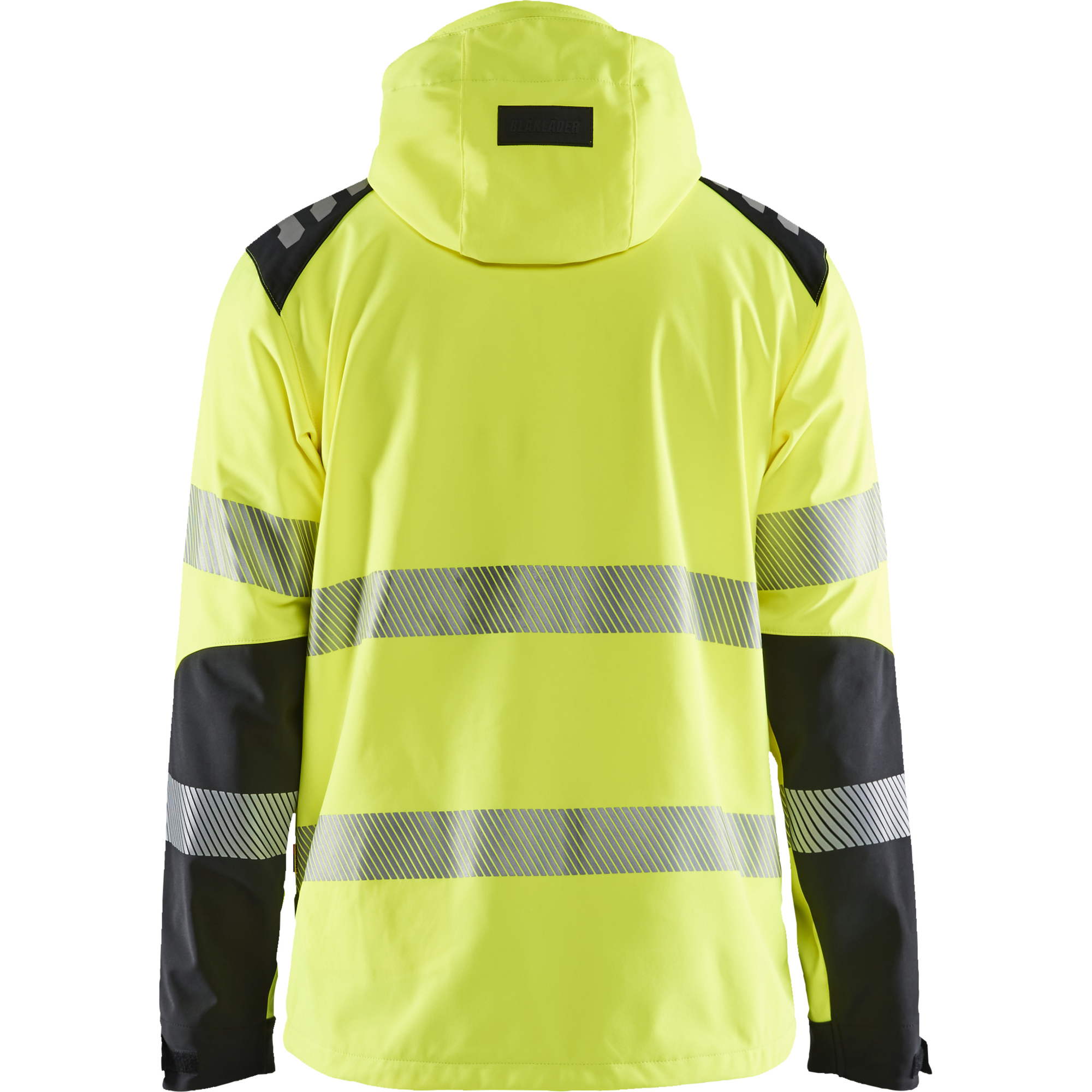 Blaklader High Vis Softshell Jacket, Yellow/Black (4)
