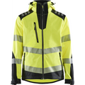 Blaklader High Vis Softshell Jacket, Yellow/Black