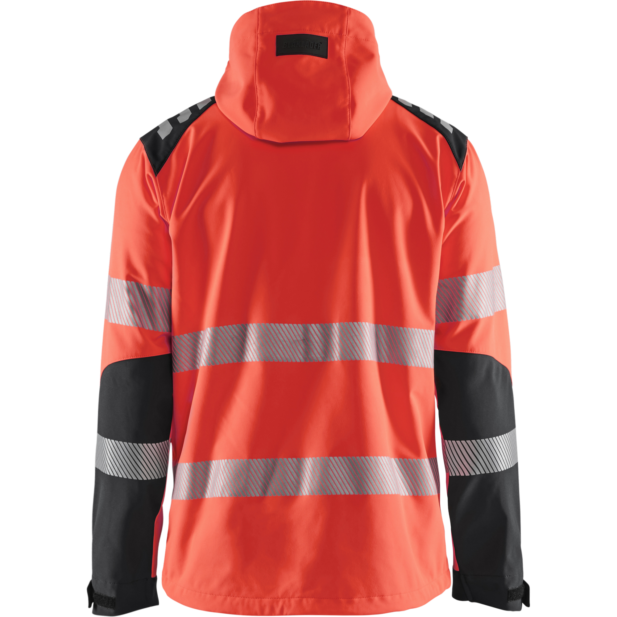 Blaklader High Vis Softshell Jacket, Red/Black (4)
