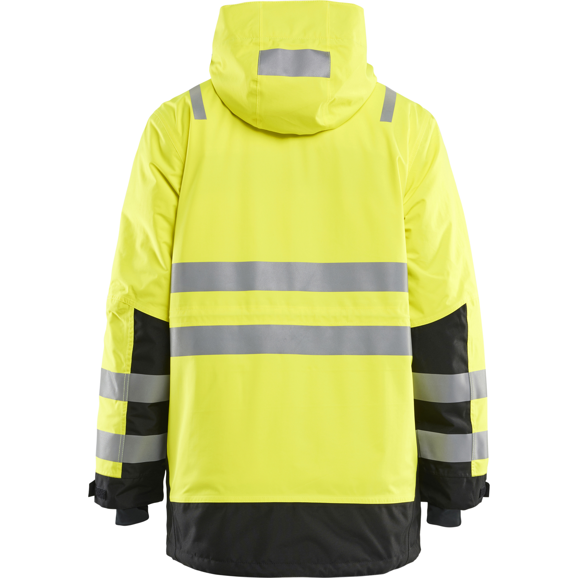 Blaklader High Vis Winter Parka, Yellow/Black (4)