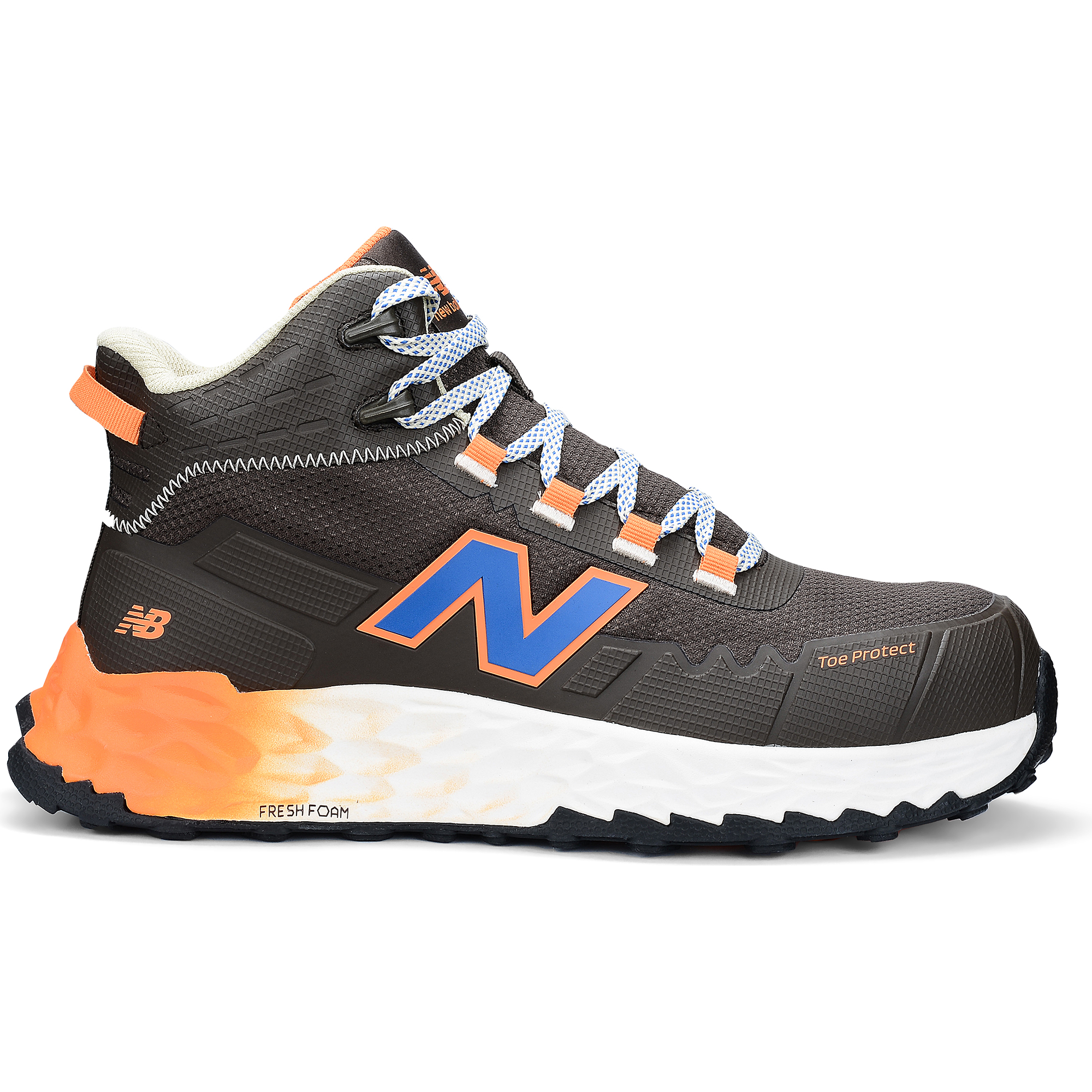 New Balance Cremorne Mid Safety boots S3L, chocolate / orange (2)