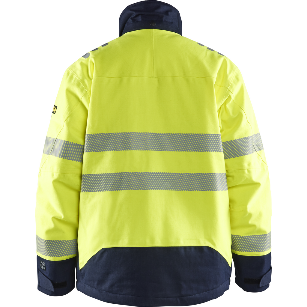 Blaklader Multinorm Winter Jacket, Yellow/Navy (4)