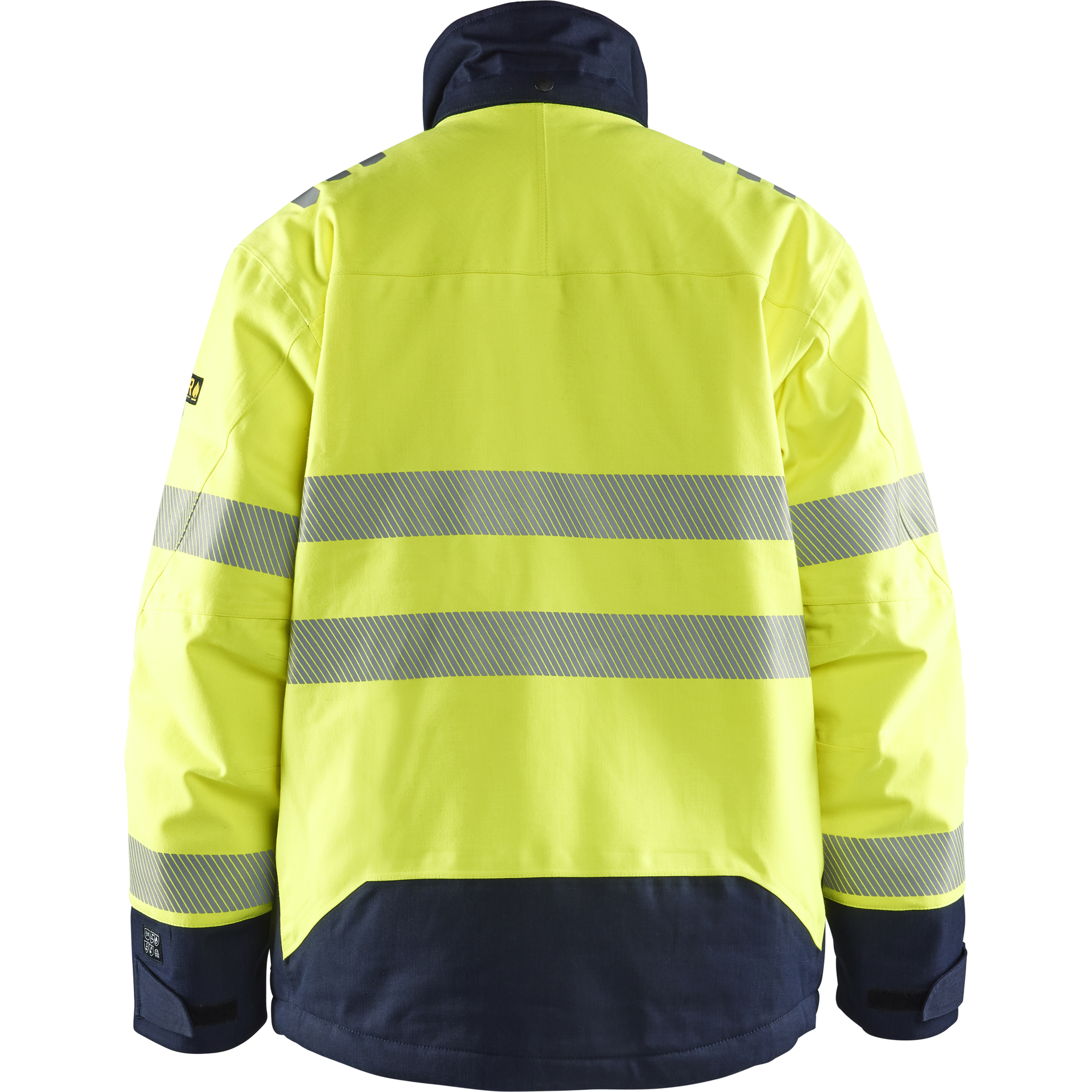 Blaklader Multinorm Winter Jacket, Yellow/Navy (4)