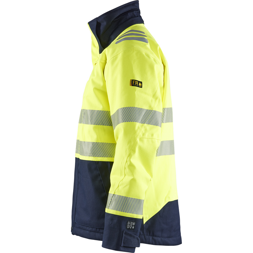 Blaklader Multinorm Winter Jacket, Yellow/Navy (3)