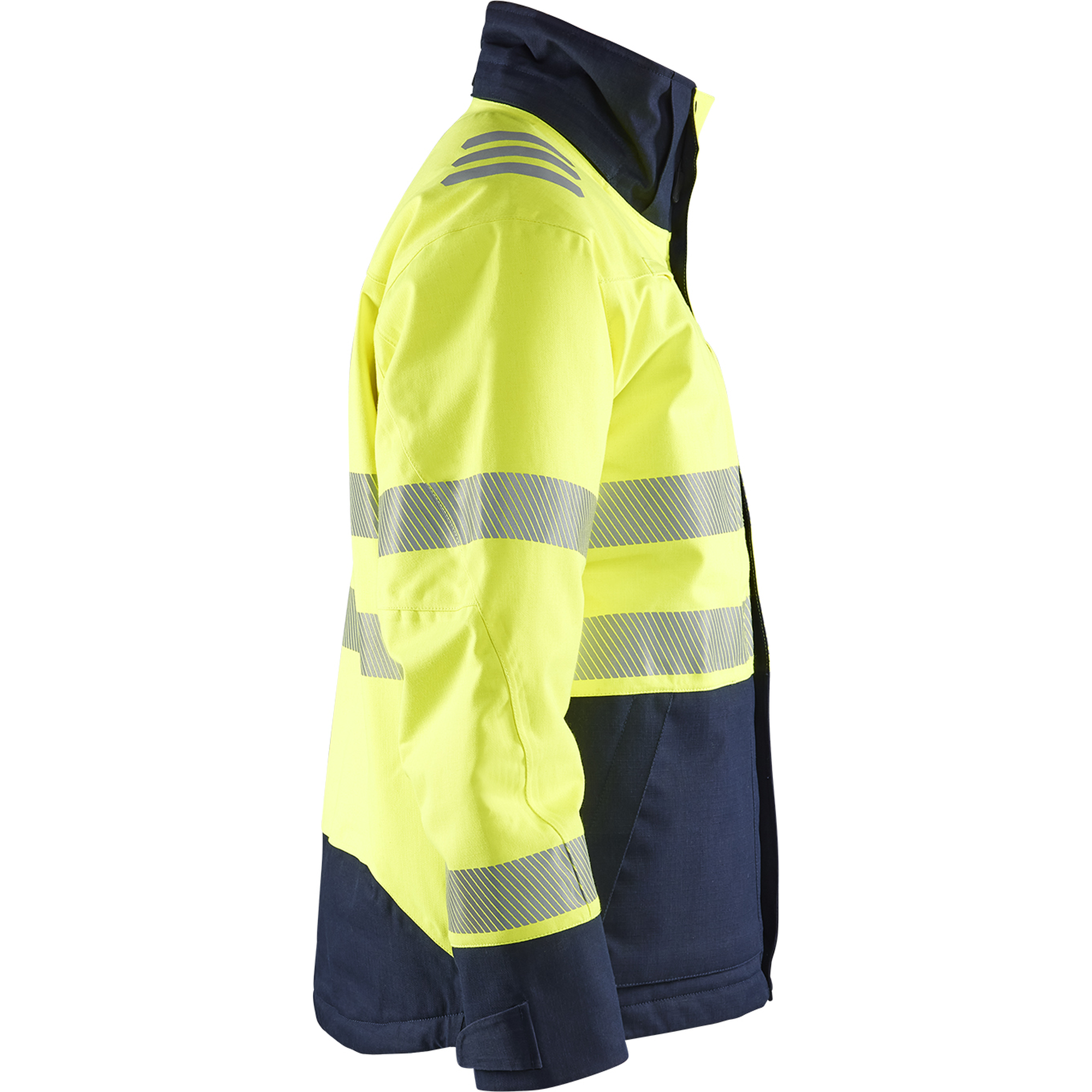 Blaklader Multinorm Winter Jacket, Yellow/Navy (2)