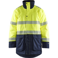 Blaklader Multinorm Winter Parka, Yellow/Navy