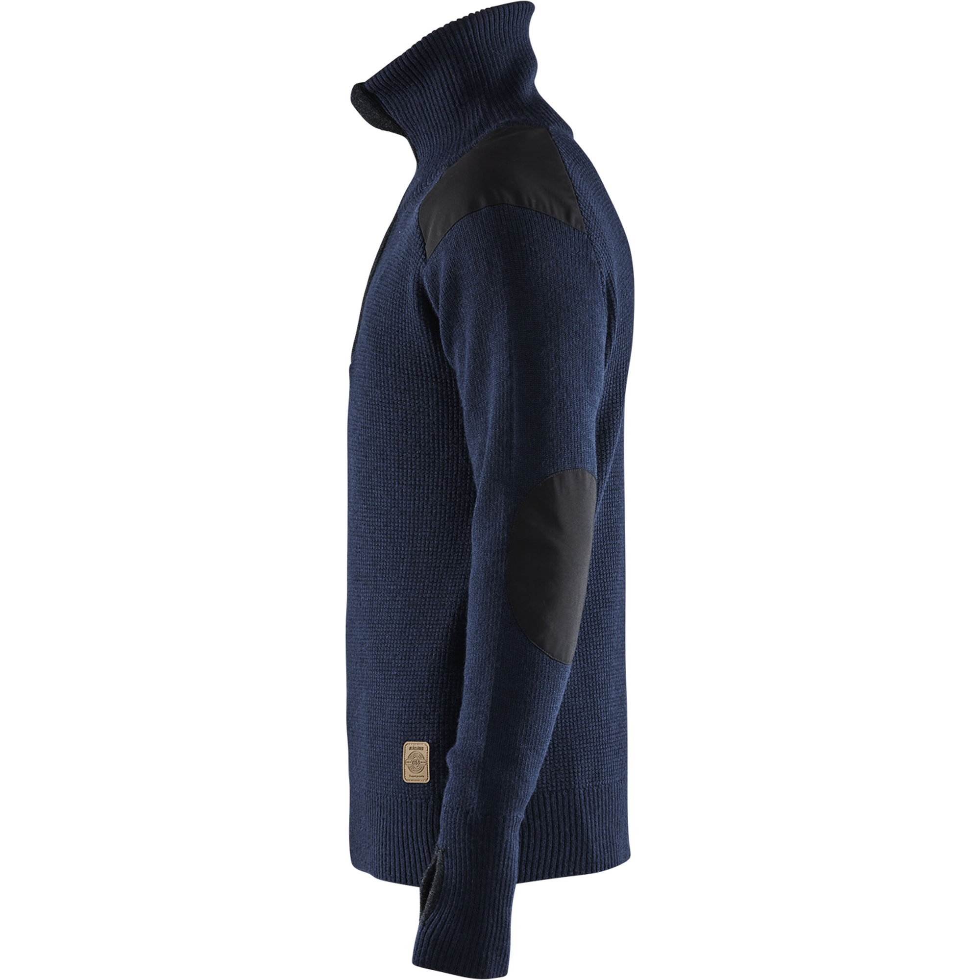 Blaklader Wool Sweatshirt, Dark Navy/Dark Grey (3)