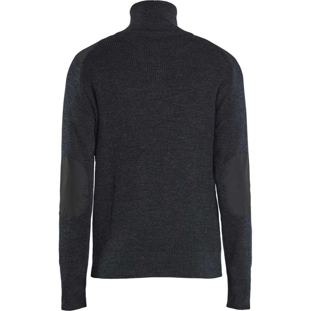 Blaklader Wool Sweatshirt, Dark Grey/Black (4)